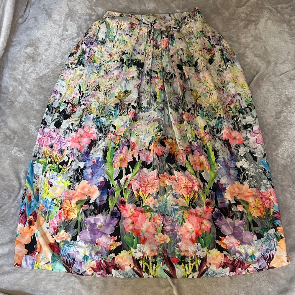Ranna gill (Anthro) firefleur maxi skirt